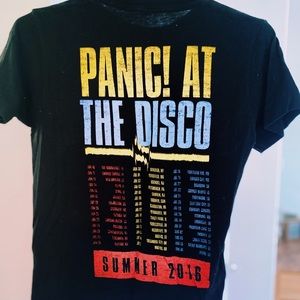 P!ATD Summer 2016 Tour Shirt